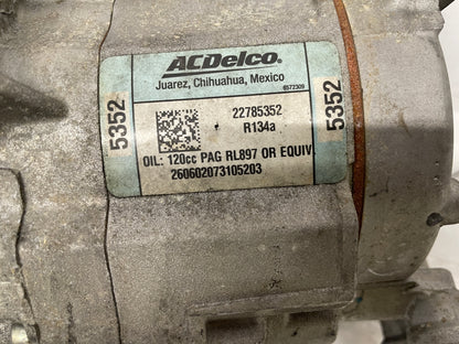 2013 Chevy Camaro ZL1 AC A/C Air Conditioner Compressor w/ Hardware OEM