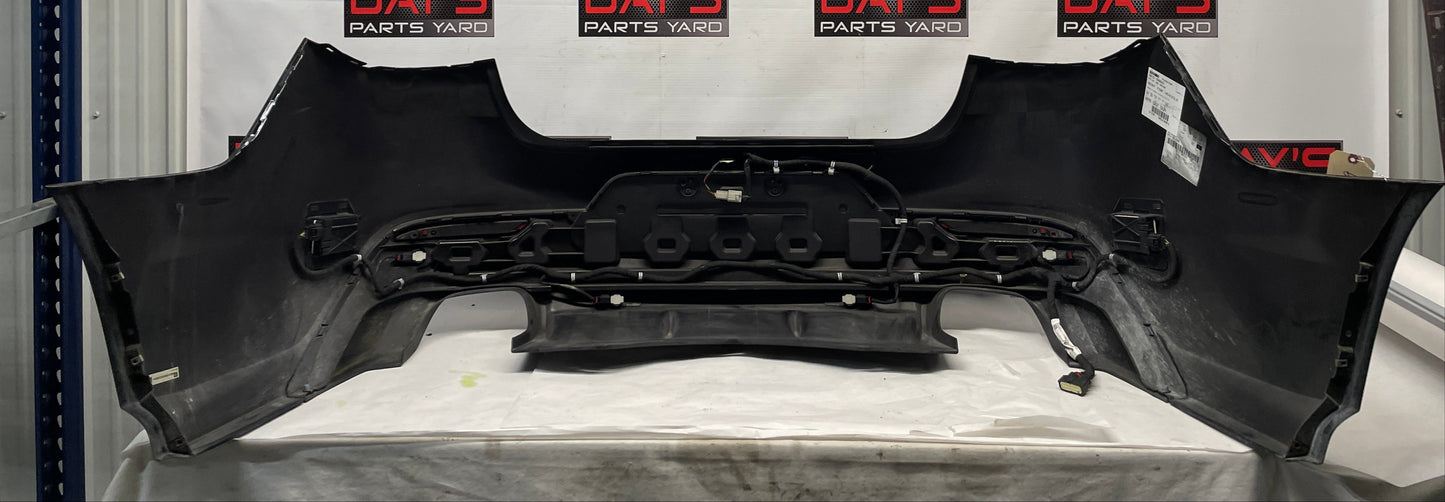 2014 Chevy SS Sedan Complete Rear Bumper Cover Black OEM