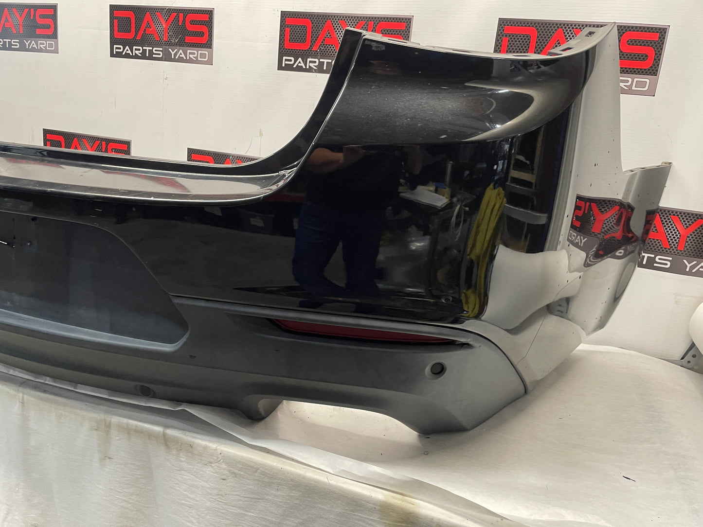 2014 Chevy SS Sedan Rear Bumper Cover Black OEM - Day's Parts Yard