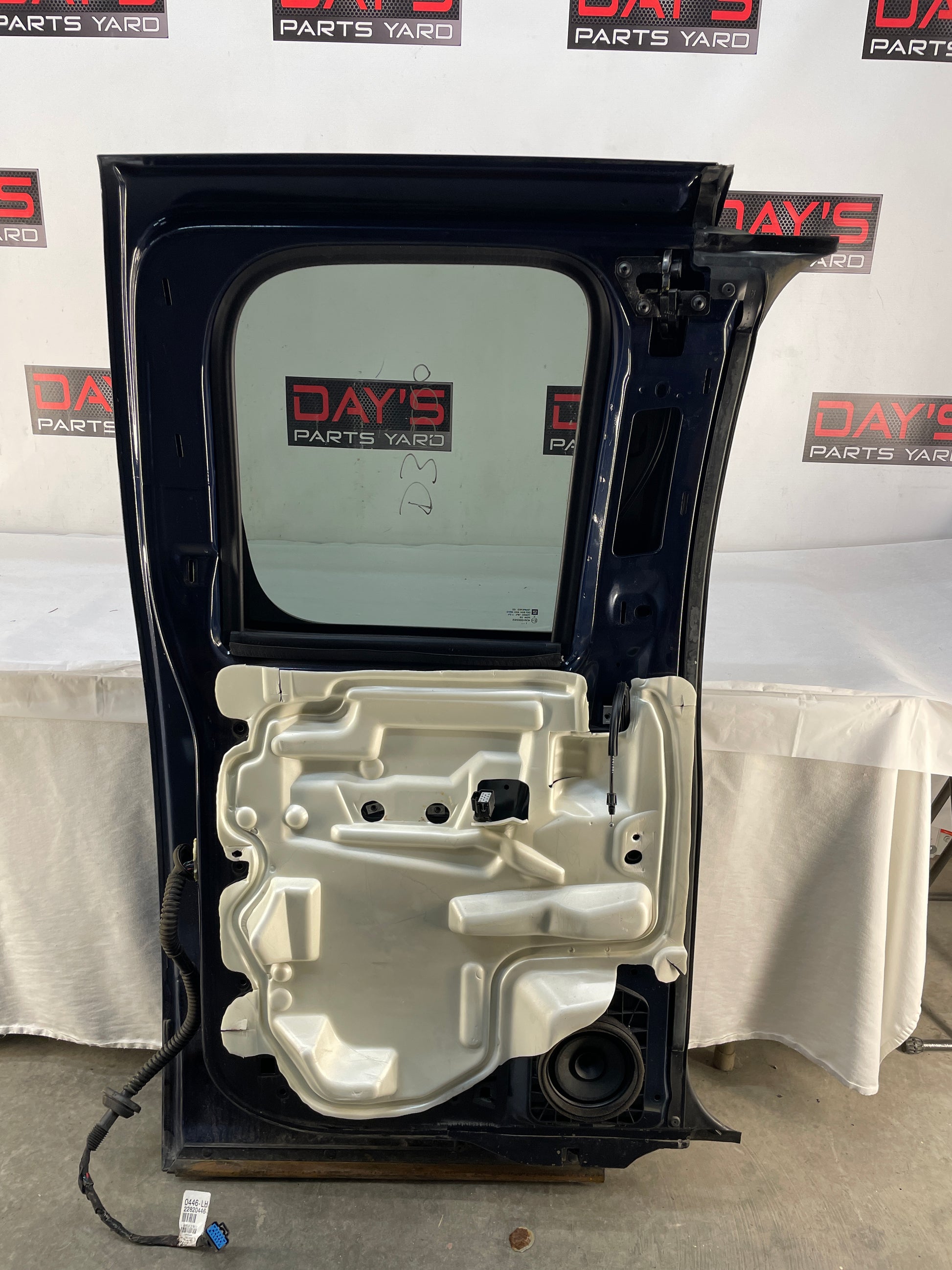 2012 Chevy Silverado K1500 LT LH Driver Rear Exterior Door OEM - Day's Parts Yard