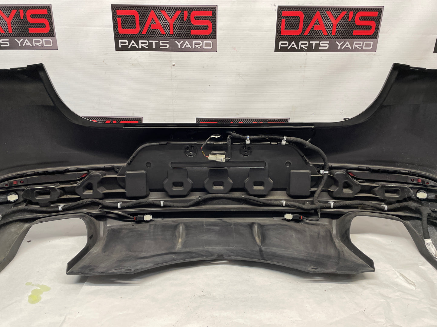2014 Chevy SS Sedan Complete Rear Bumper Cover Black OEM