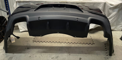 2014 Chevy SS Sedan Complete Rear Bumper Cover Black OEM