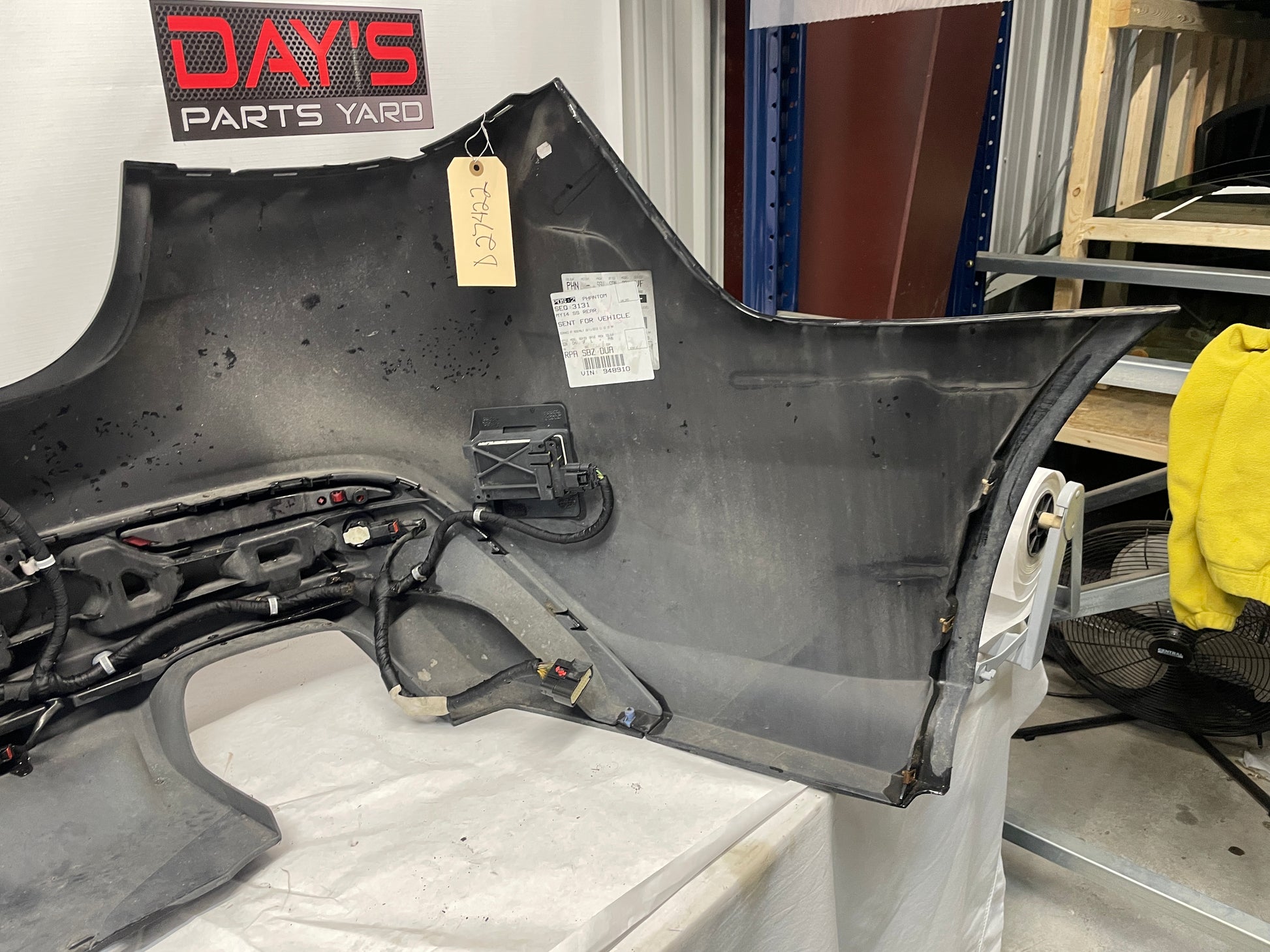 2014 Chevy SS Sedan Rear Bumper Cover Black OEM - Day's Parts Yard