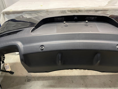 2014 Chevy SS Sedan Complete Rear Bumper Cover Black OEM