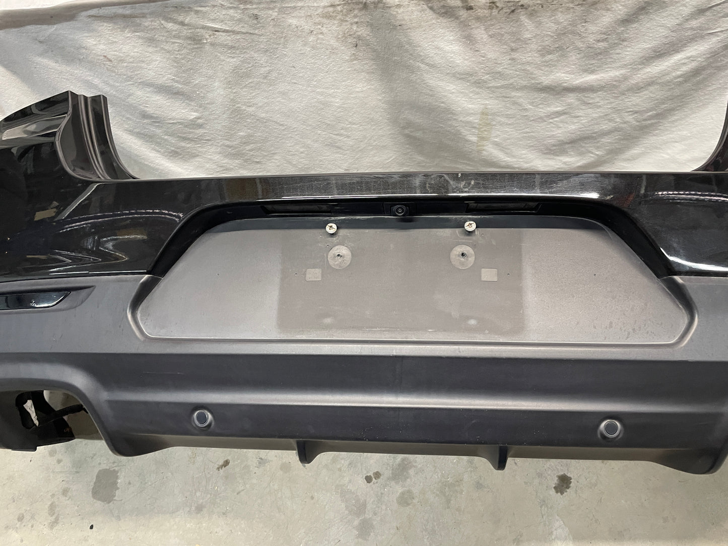 2014 Chevy SS Sedan Complete Rear Bumper Cover Black OEM
