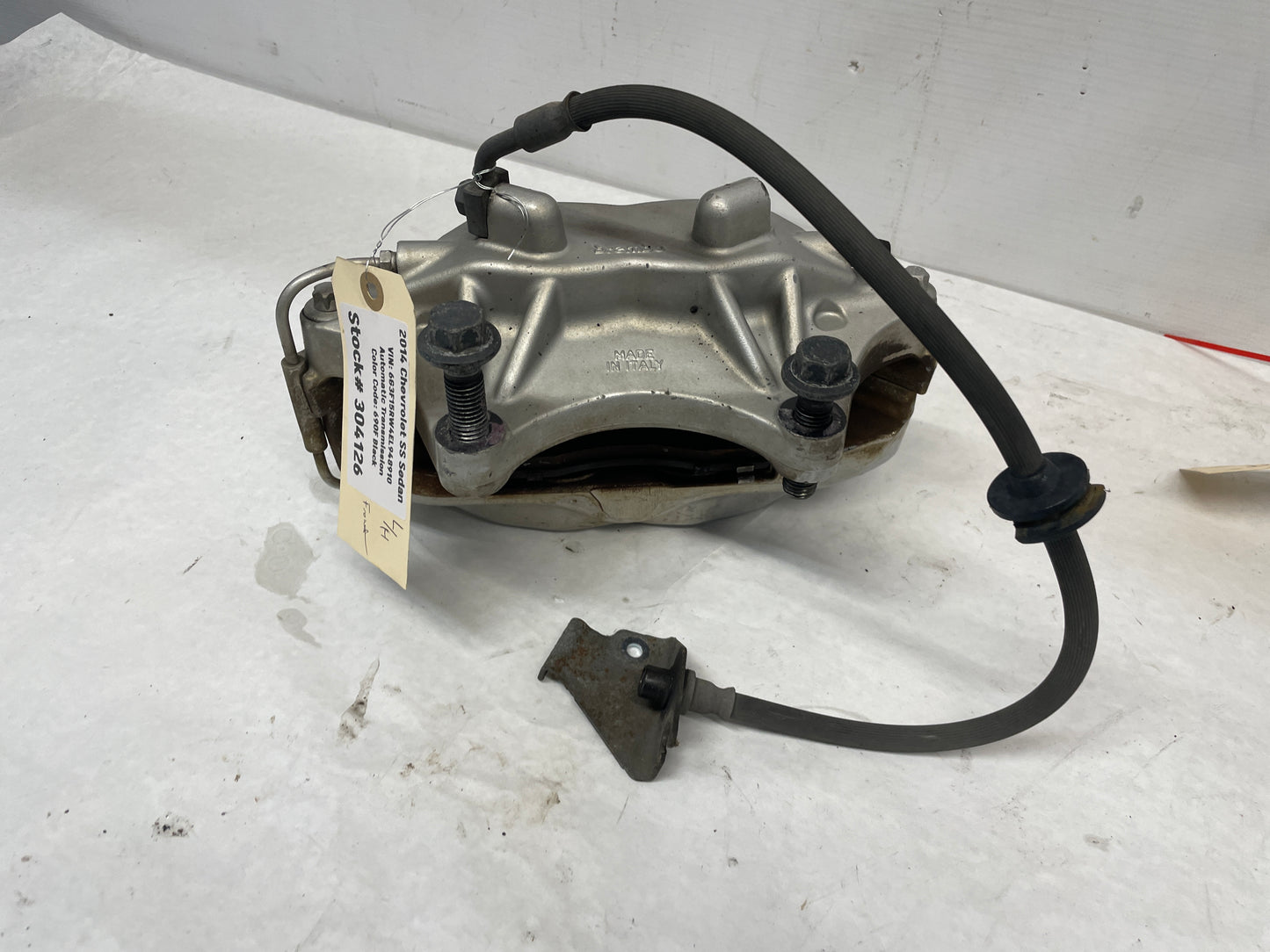 2014 Chevy SS Sedan Front Brembo Brake Calipers 4 Piston OEM - Day's Parts Yard