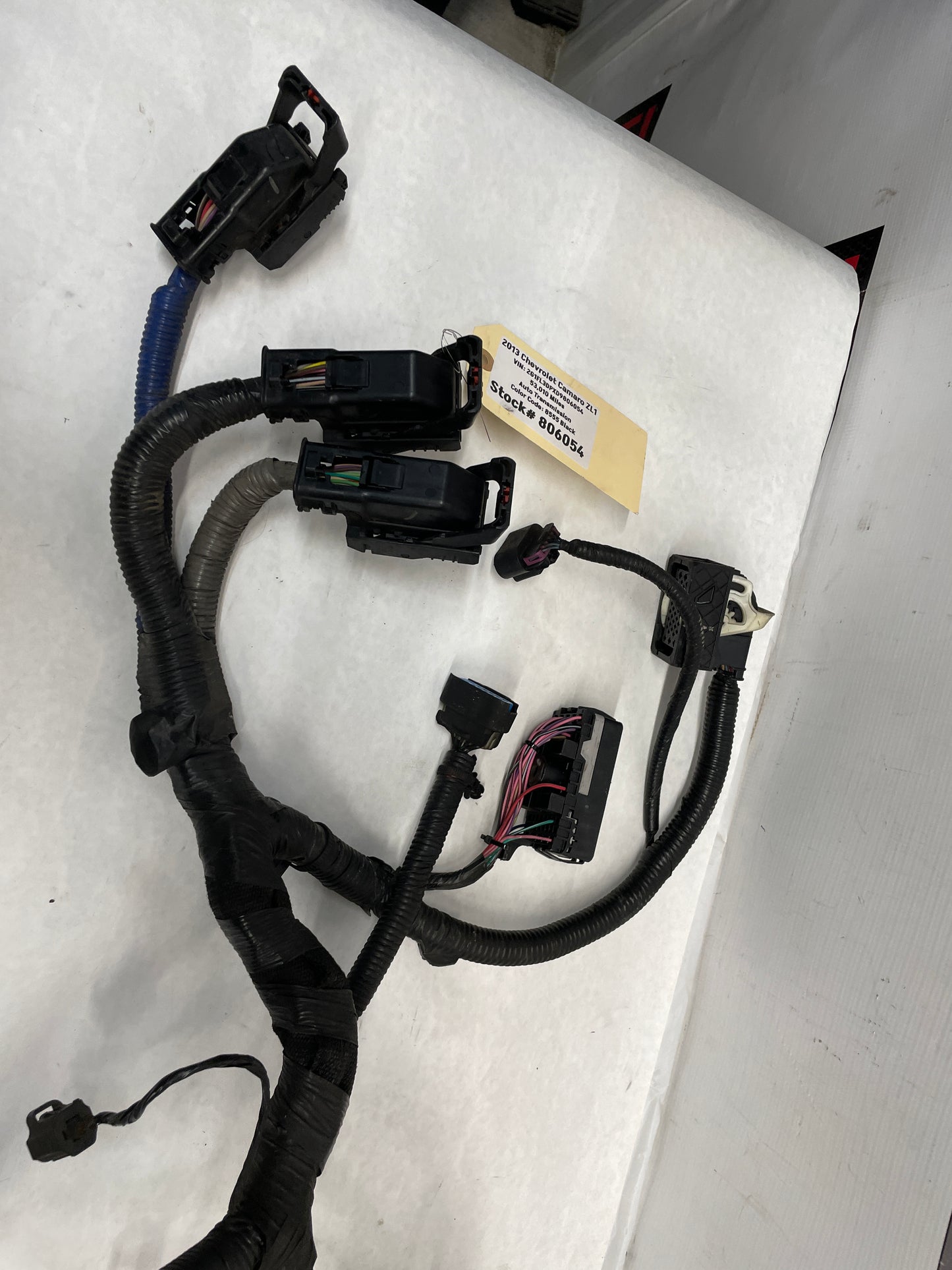 2013 Chevy Camaro ZL1 Engine Transmission Wire Wiring Harness OEM