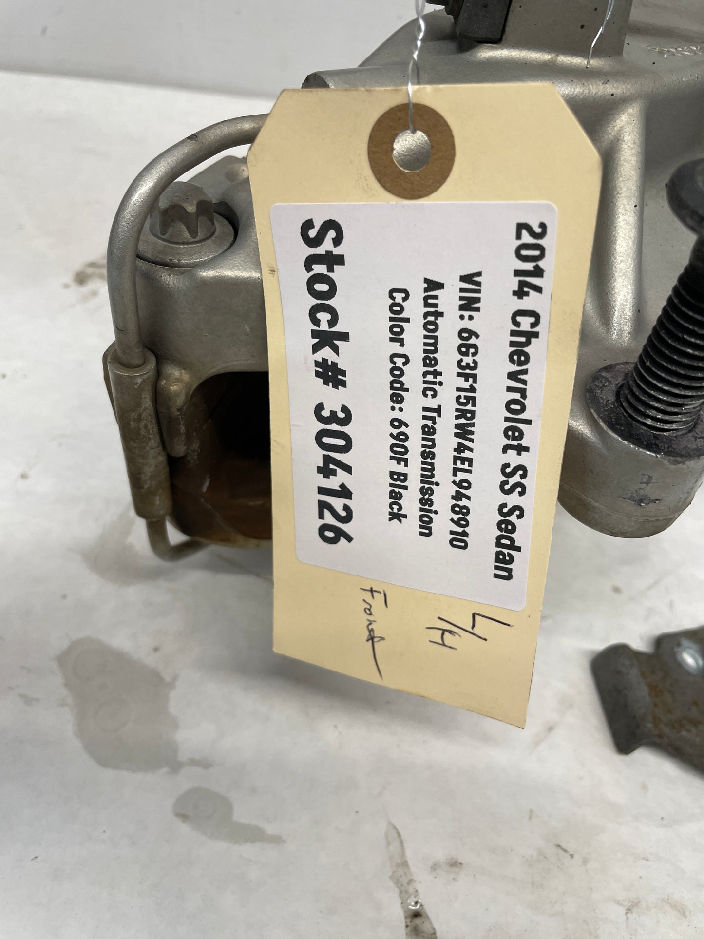 2014 Chevy SS Sedan Front Brembo Brake Calipers 4 Piston OEM - Day's Parts Yard