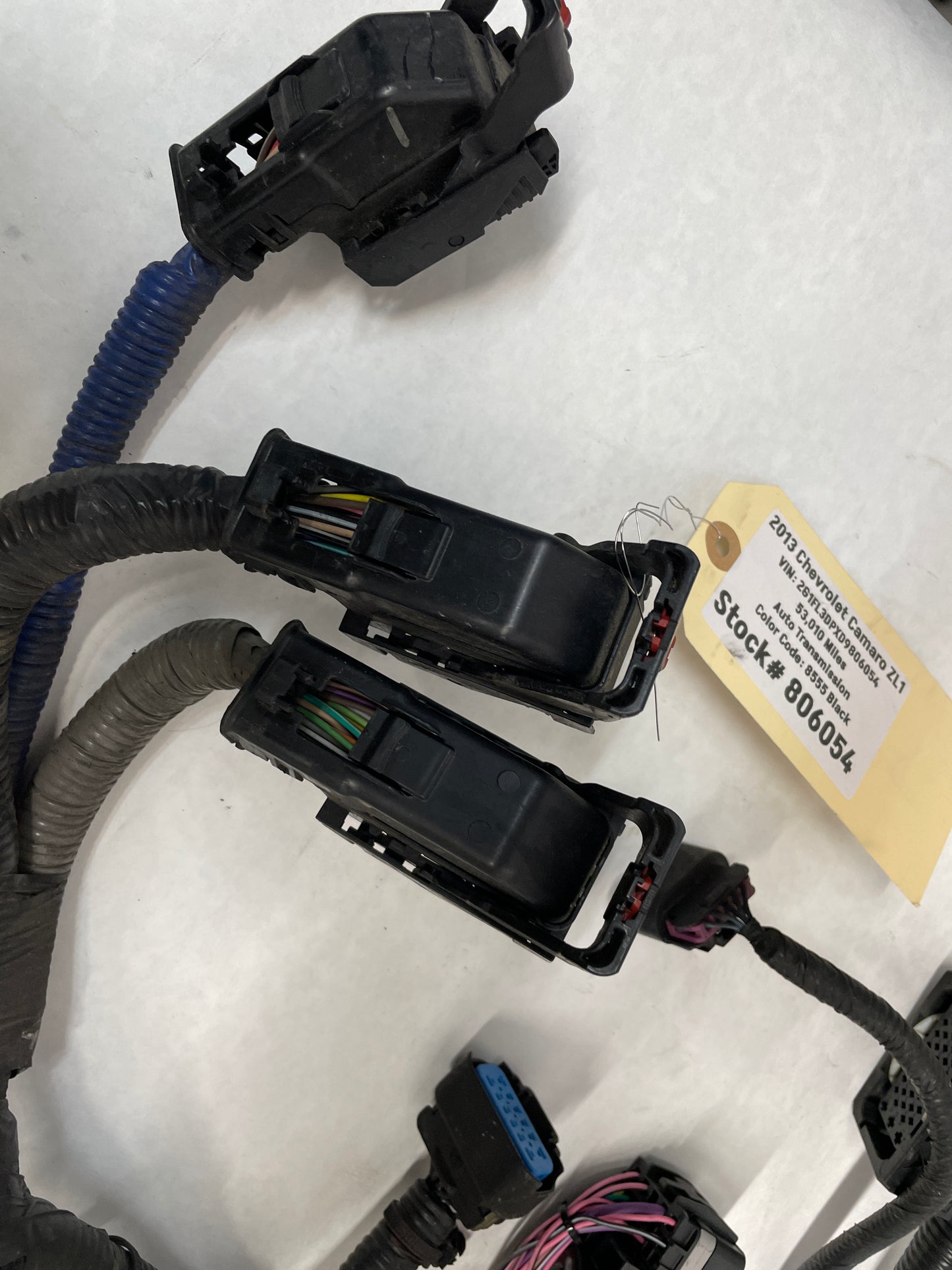 2013 Chevy Camaro ZL1 Engine Transmission Wire Wiring Harness OEM