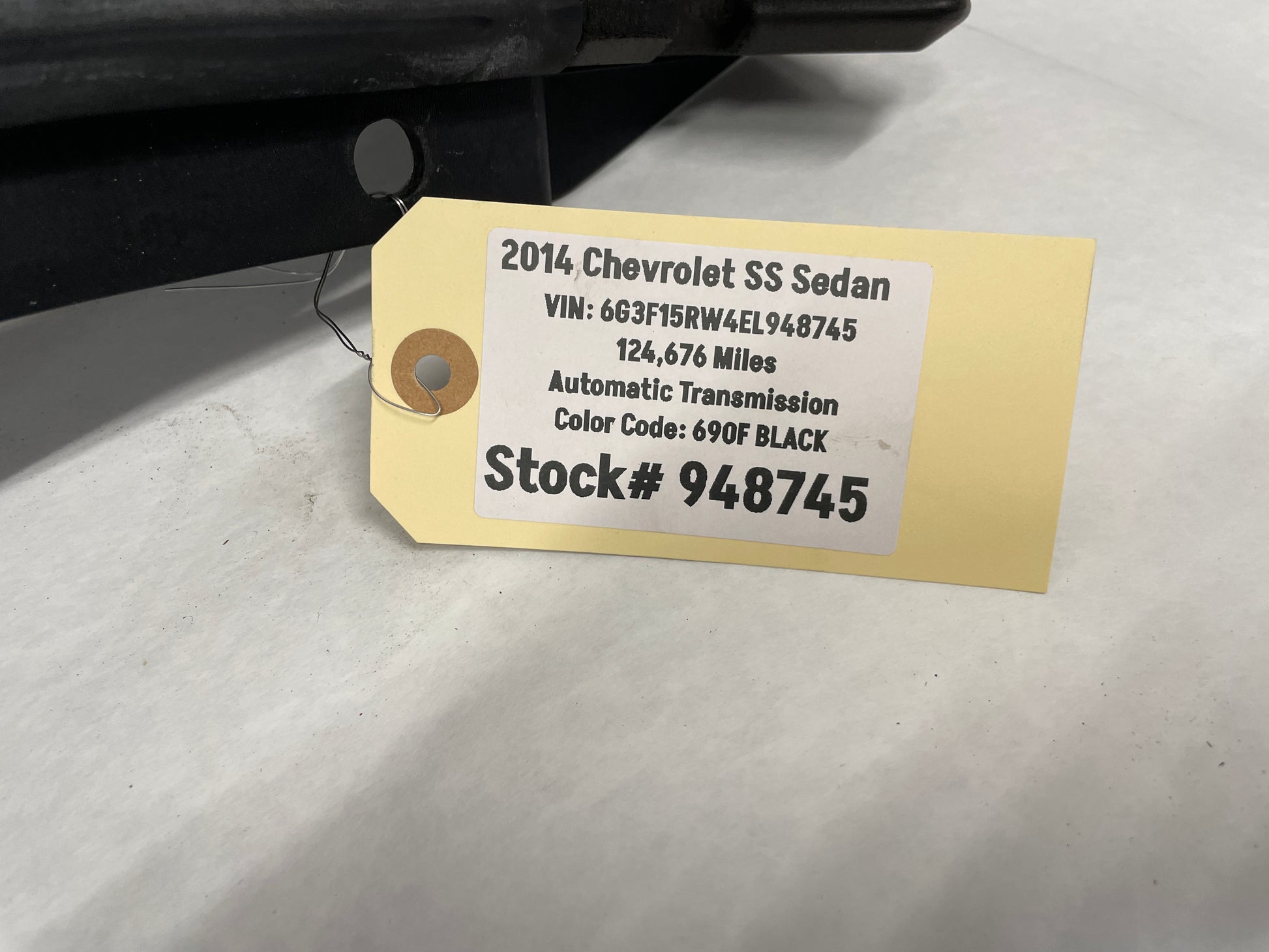 2014 Chevy SS Sedan Windshield Wiper Cowl Grille Panel OEM - Day's Parts Yard