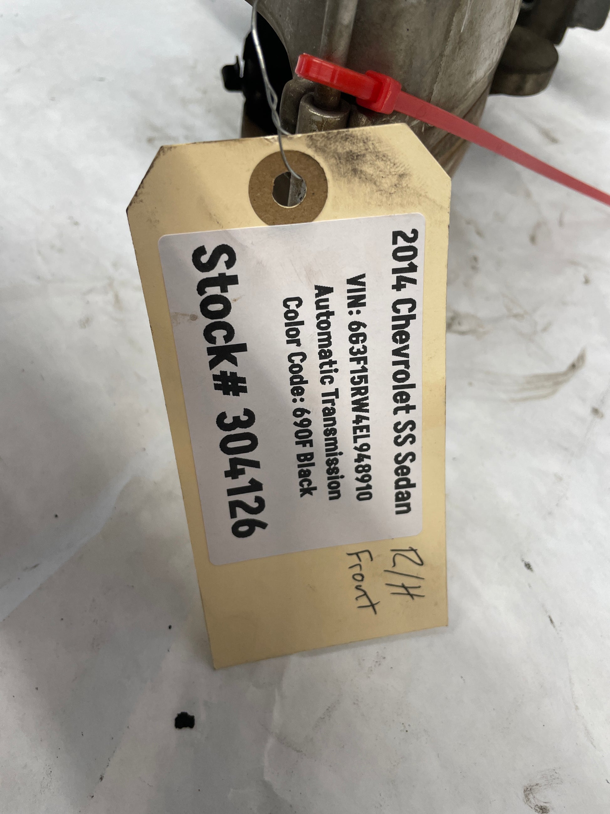 2014 Chevy SS Sedan Front Brembo Brake Calipers 4 Piston OEM - Day's Parts Yard