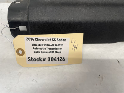 2014 Chevy SS Sedan LH Driver Lower B Pillar Carpet Retainer Trim Panel OEM - Day's Parts Yard