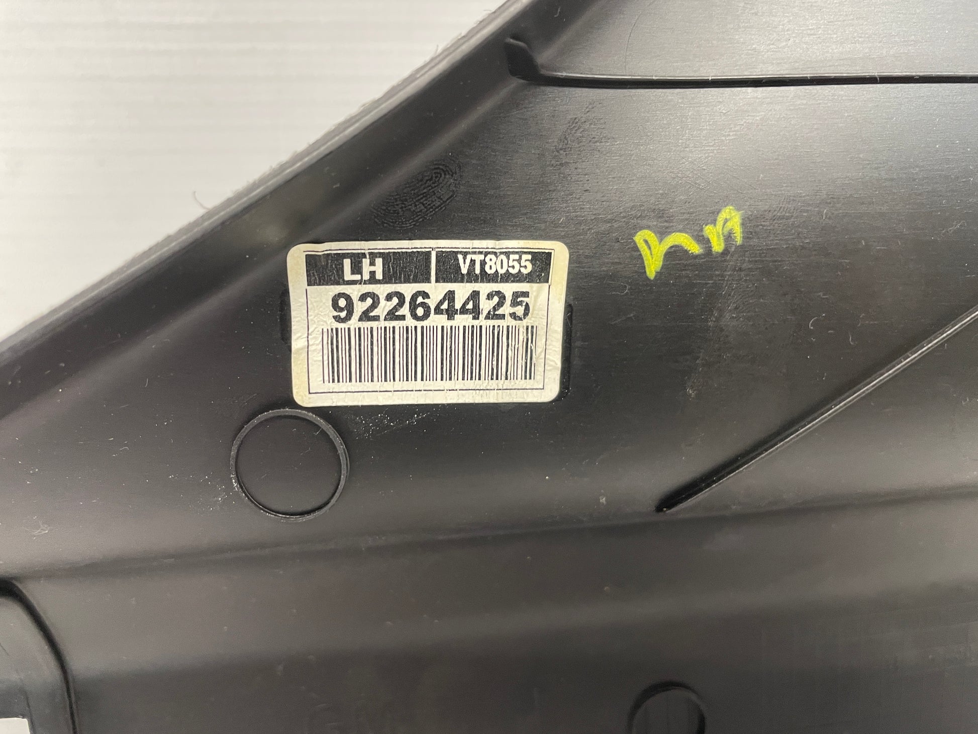 2014 Chevy SS Sedan LH Driver Lower B Pillar Carpet Retainer Trim Panel OEM - Day's Parts Yard