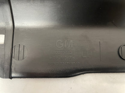 2014 Chevy SS Sedan LH Driver Lower B Pillar Carpet Retainer Trim Panel OEM - Day's Parts Yard