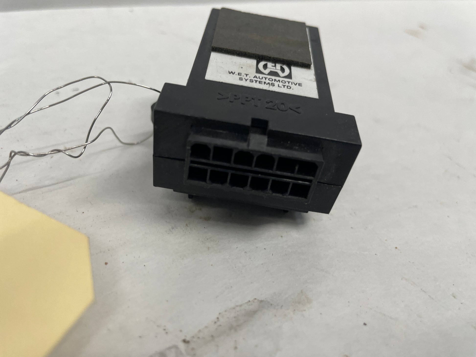 2009 Pontiac G8 GT LH Driver Seat Controller Module W.E.T. Automotive Systems OEM - Day's Parts Yard