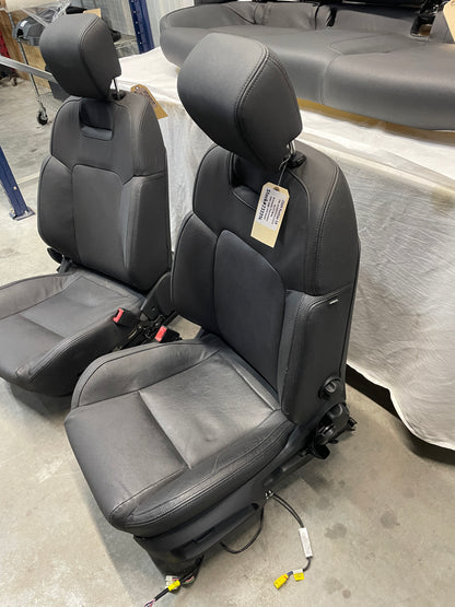 2009 Pontiac G8 Seats Fronts and Rears Black Leather OEM - Day's Parts Yard