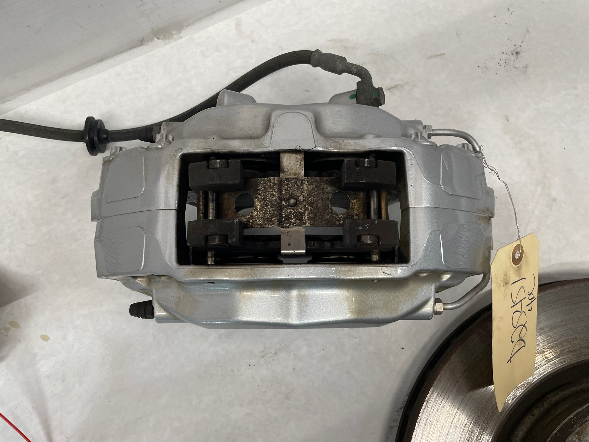 2014 Chevy SS Sedan Front Brembo Brake Calipers & Rotors OEM - Day's Parts Yard
