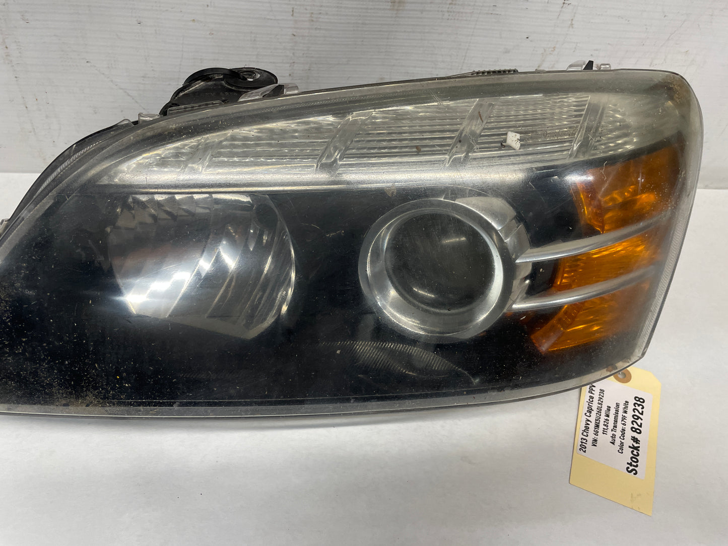 2013 Chevy Caprice PPV LH Driver Head Light Headlight Lamp OEM