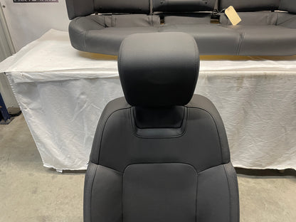 2009 Pontiac G8 Seats Fronts and Rears Black Leather OEM - Day's Parts Yard