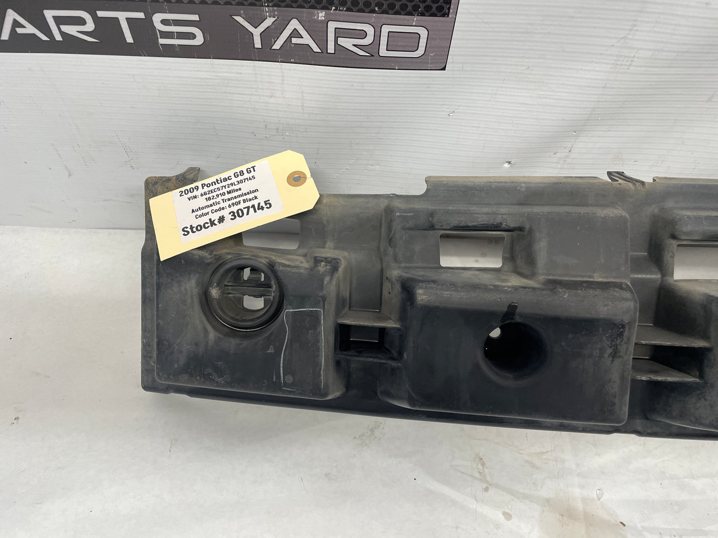 2009 Pontiac G8 GT Rear Bumper Energy Impact Absorber OEM