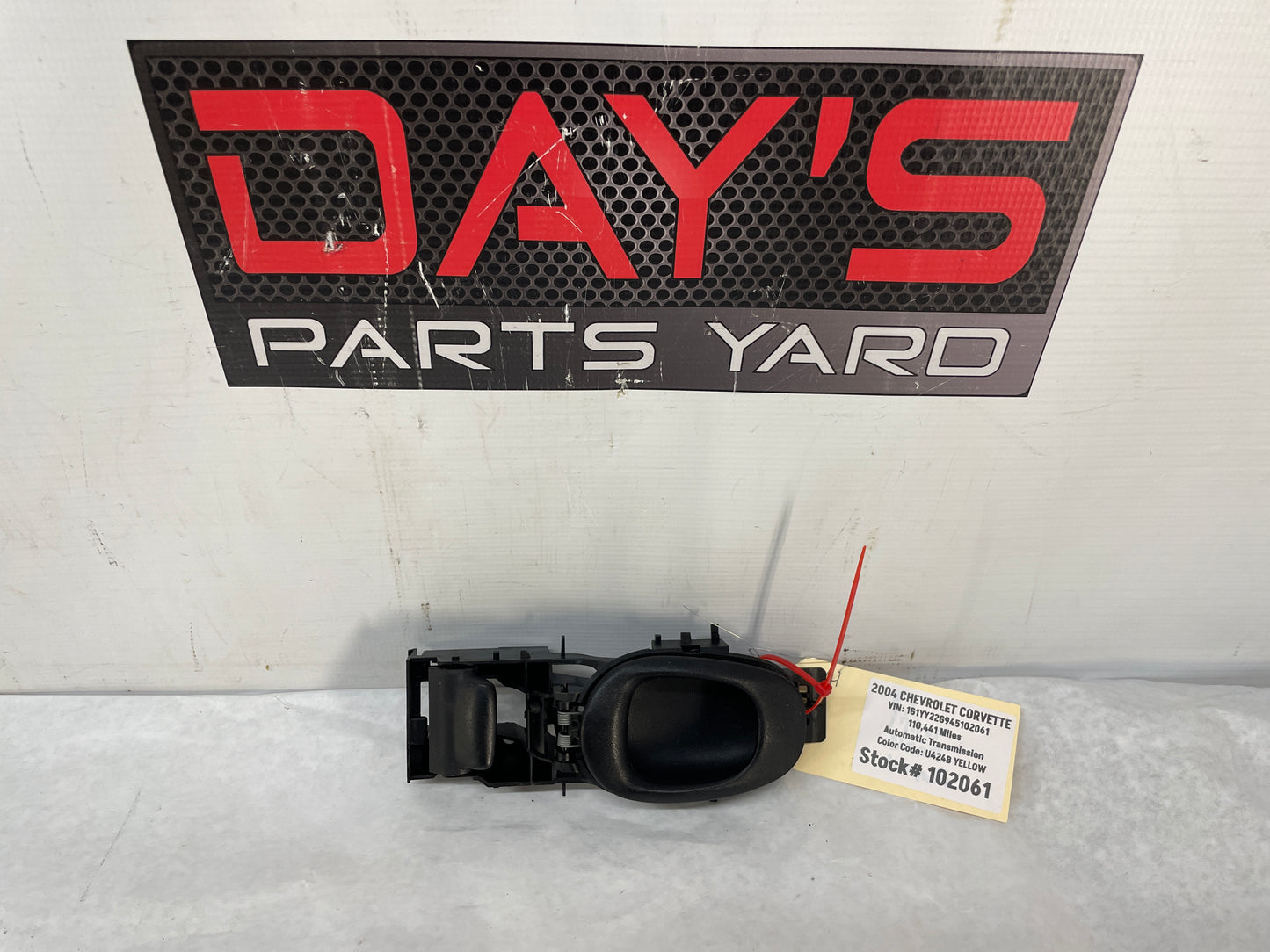 2004 Chevy C5 Corvette RH Passenger Interior Door Handle OEM - Day's Parts Yard