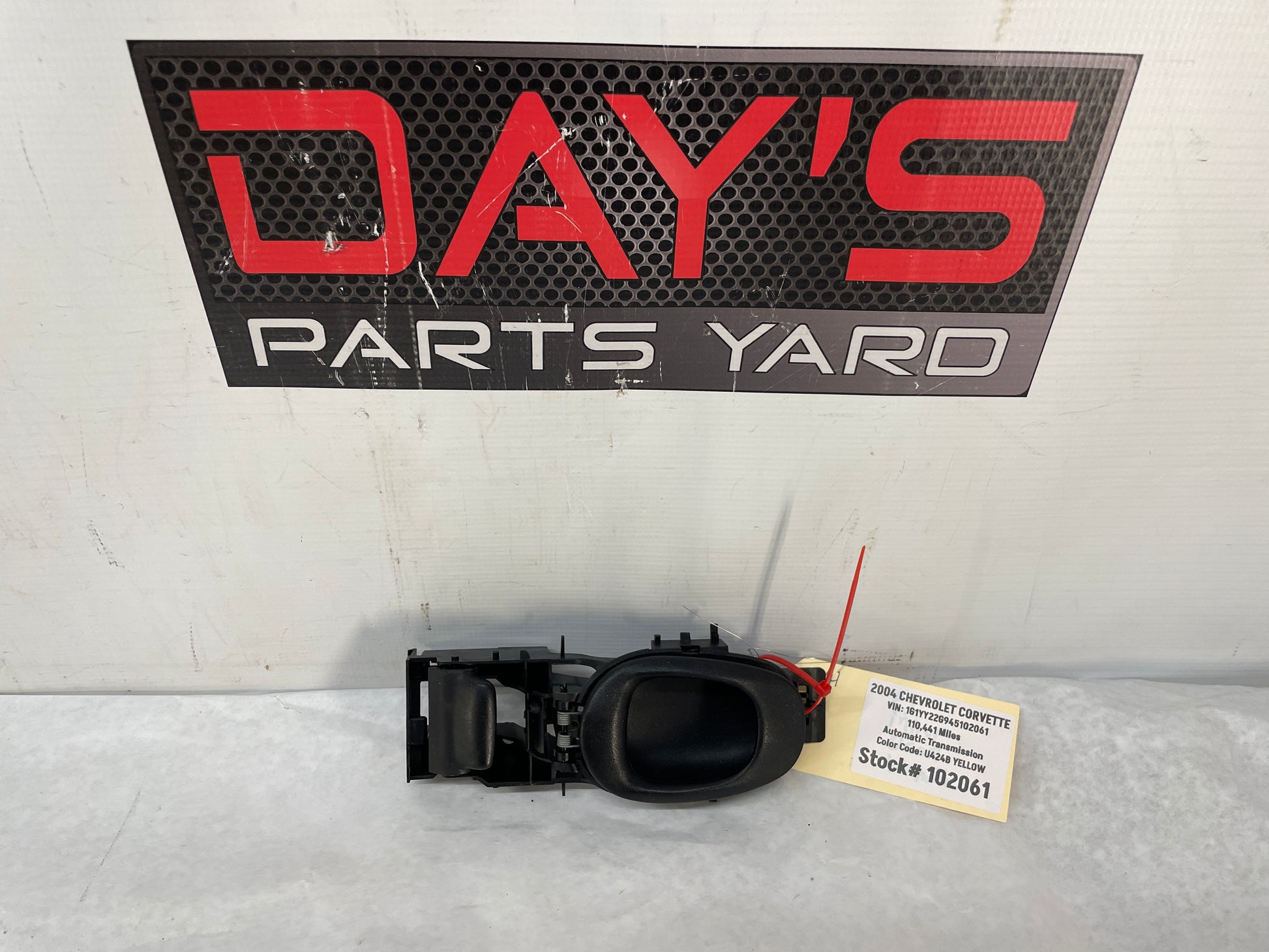 2004 Chevy C5 Corvette RH Passenger Interior Door Handle OEM - Day's Parts Yard