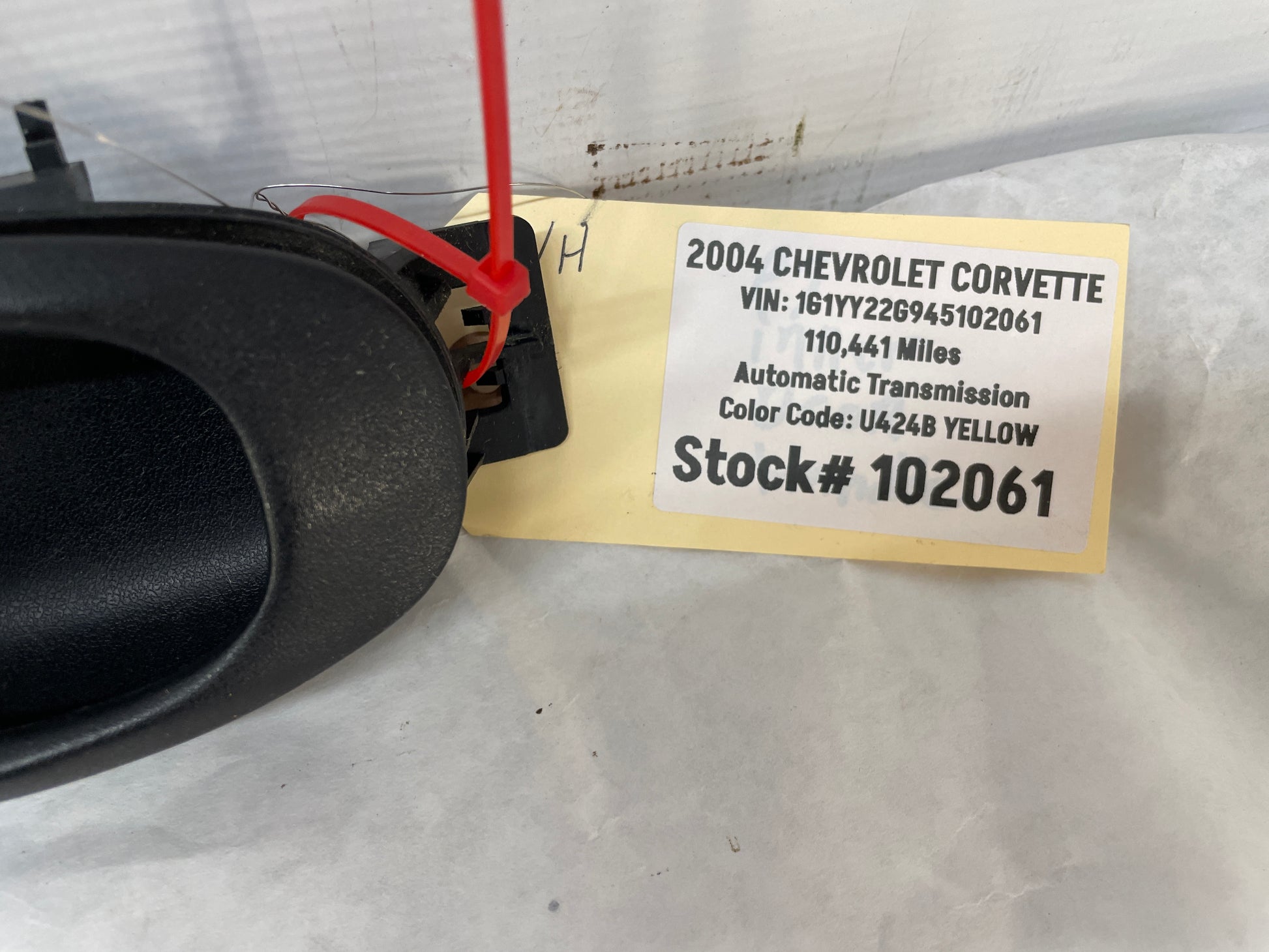 2004 Chevy C5 Corvette RH Passenger Interior Door Handle OEM - Day's Parts Yard