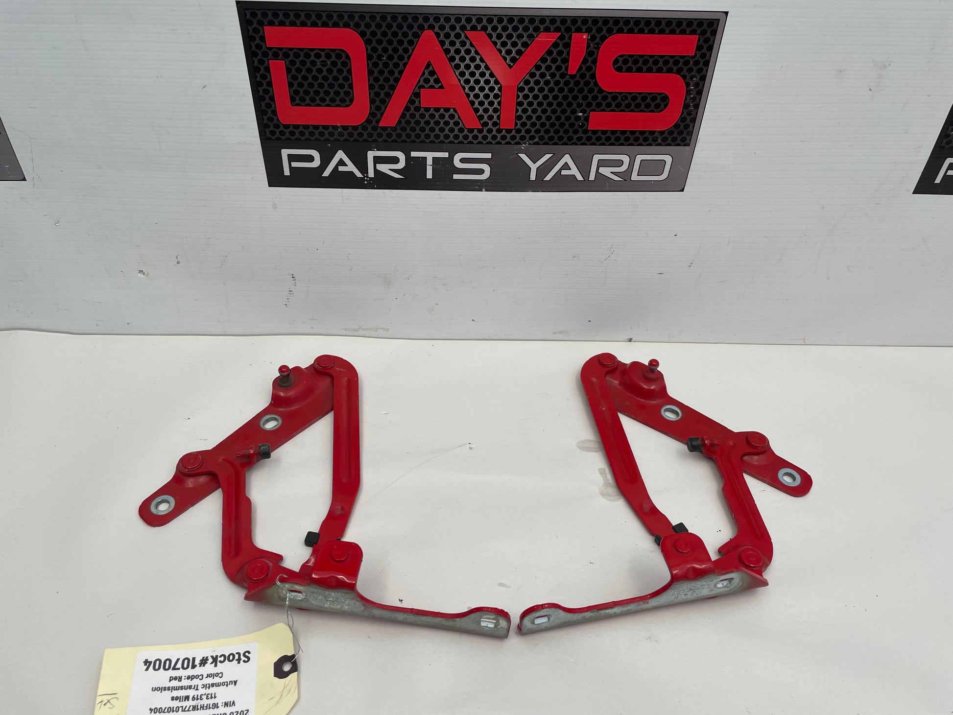 2020 Chevy Camaro SS RH & LH Trunk Deck Lid Hinges OEM - Day's Parts Yard