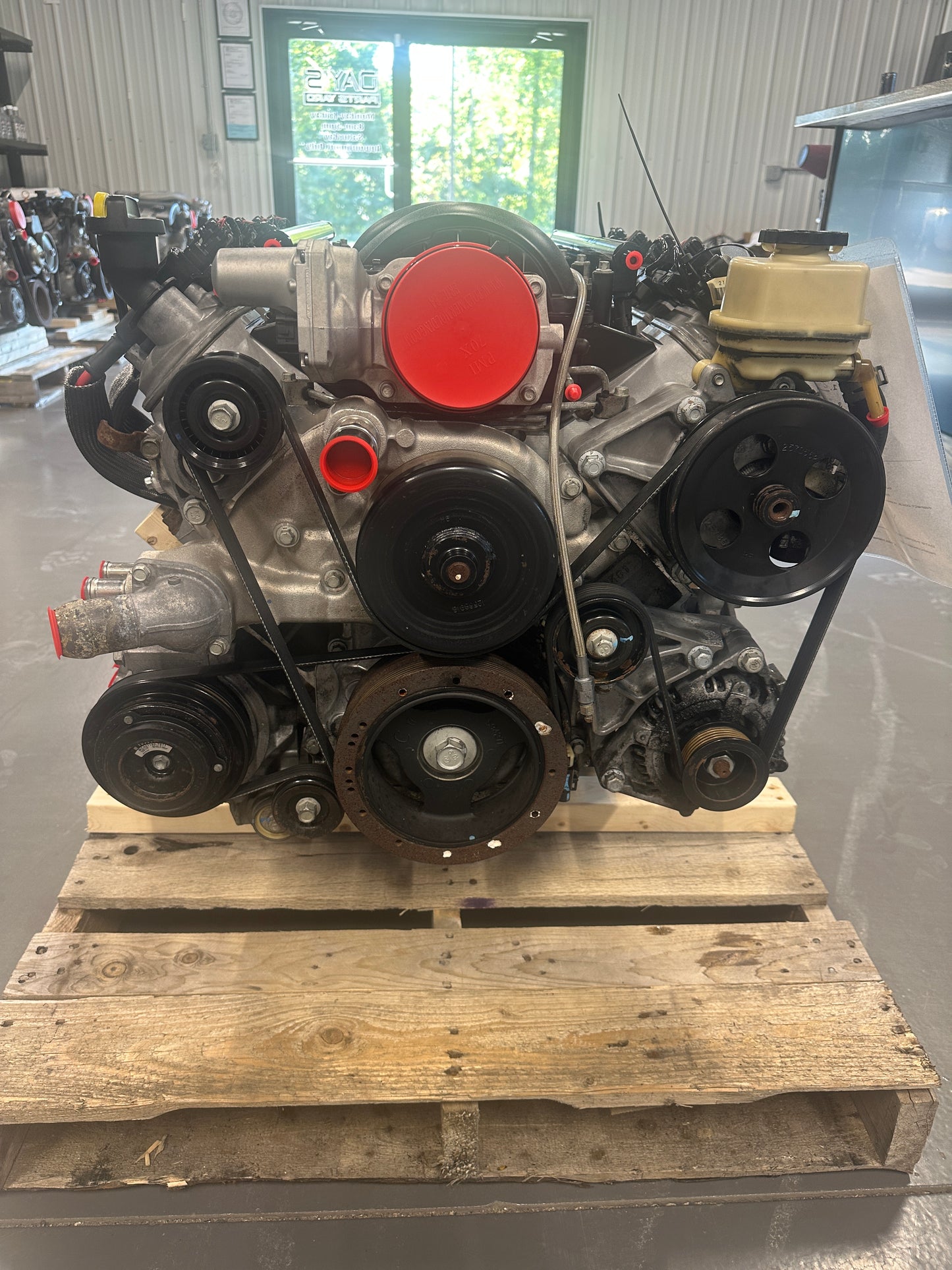 6.0 LS2 Engine T56 6 Speed Manual Transmission Drivetrain Pullout 450HP 15k Miles