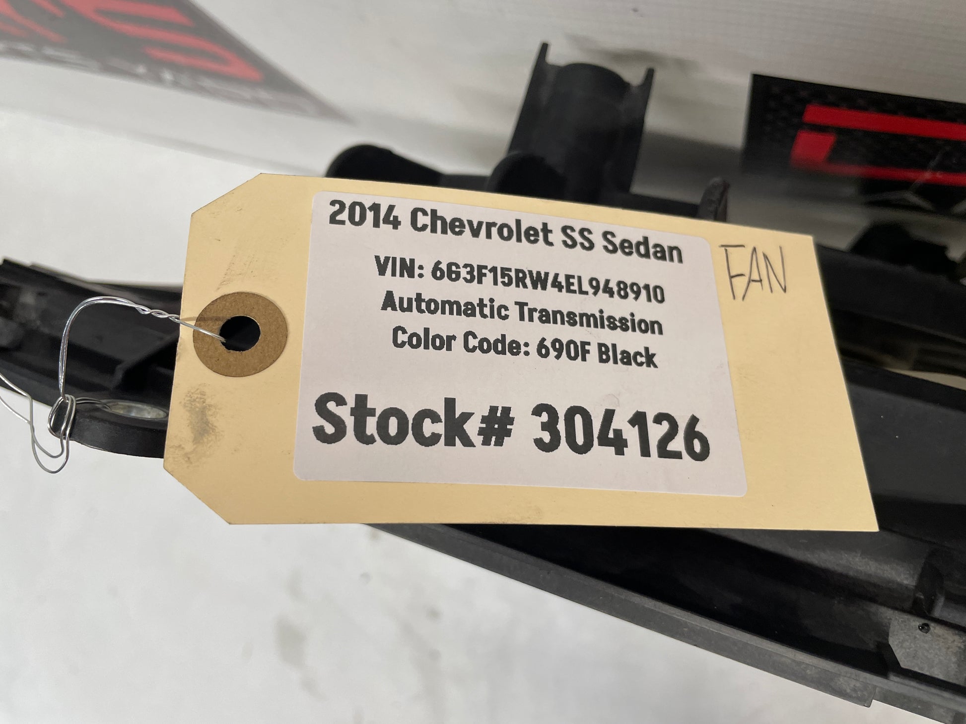 2014 Chevy SS Sedan Dual Electric Radiator Coolant Cooling Fan Assembly OEM - Day's Parts Yard