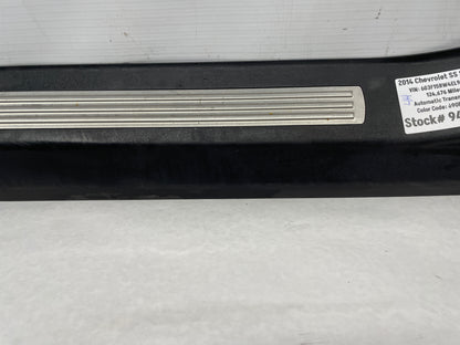2014 Chevy SS Sedan LH Driver Front Door Scuff Sill Plate Panel OEM - Day's Parts Yard