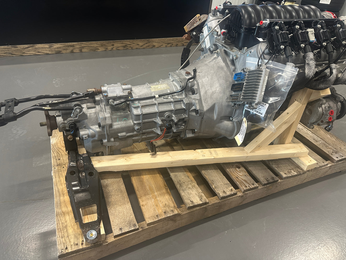 6.0 LS2 Engine T56 6 Speed Manual Transmission Drivetrain Pullout 450HP 15k Miles