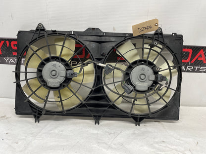 2014 Chevy SS Sedan Dual Electric Radiator Coolant Cooling Fan Assembly OEM - Day's Parts Yard