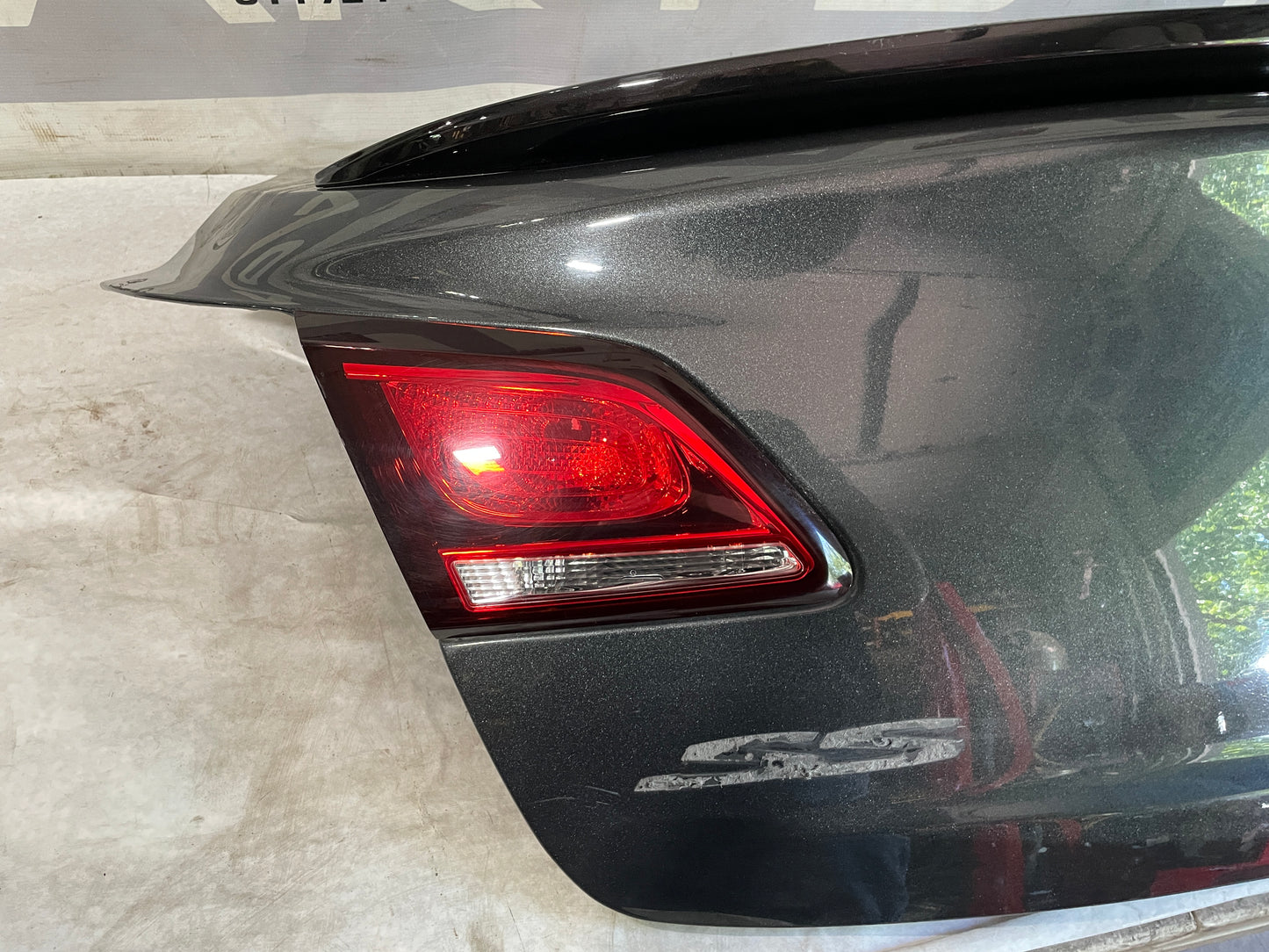 2017 Chevy SS Sedan Trunk Deck Lid Spoiler Wing OEM