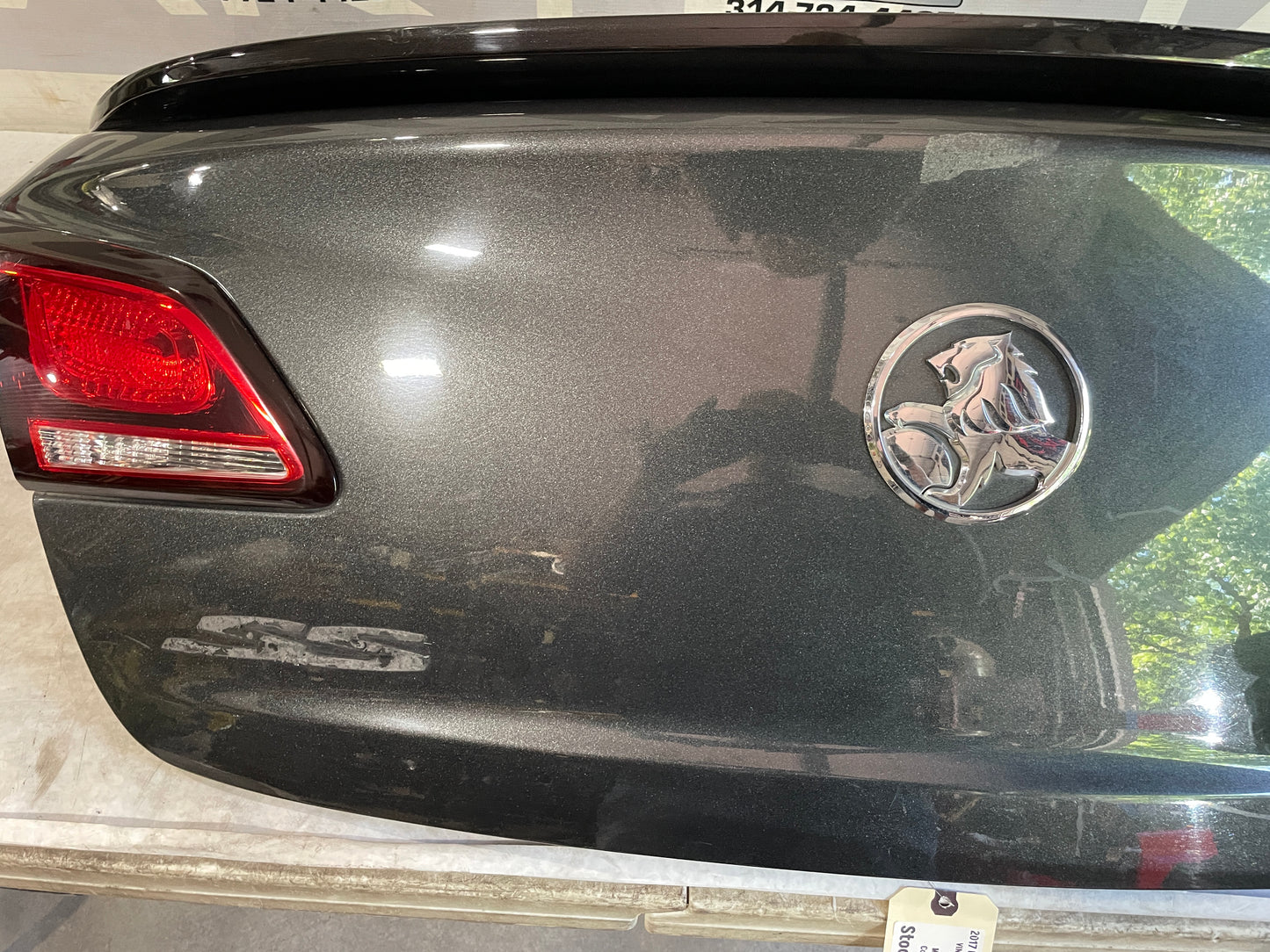 2017 Chevy SS Sedan Trunk Deck Lid Spoiler Wing OEM