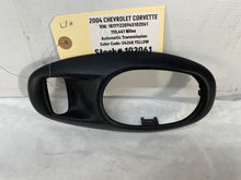 2004 Chevy C5 Corvette LH Driver Interior Door Handle Inner Trim Bezel Frame OEM - Day's Parts Yard