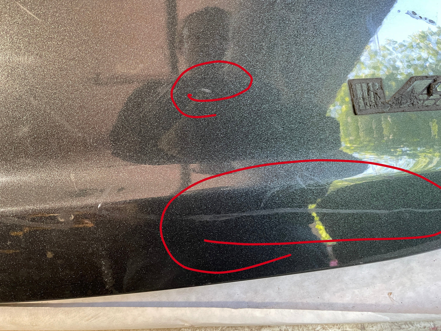 2017 Chevy SS Sedan Trunk Deck Lid Spoiler Wing OEM