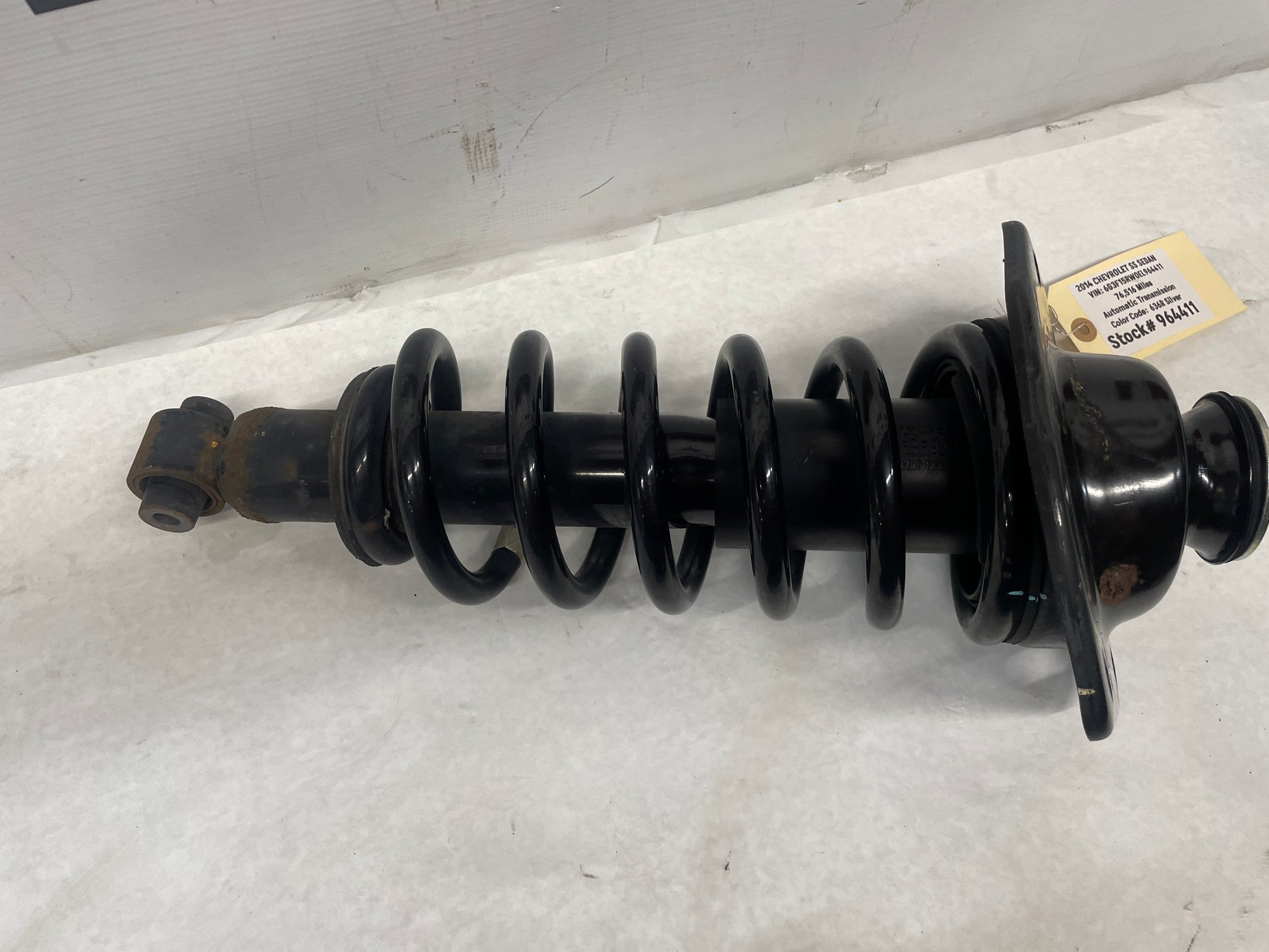 2014 Chevy SS Sedan LH Driver Rear Shock Strut Absorber Assembly OEM - Day's Parts Yard