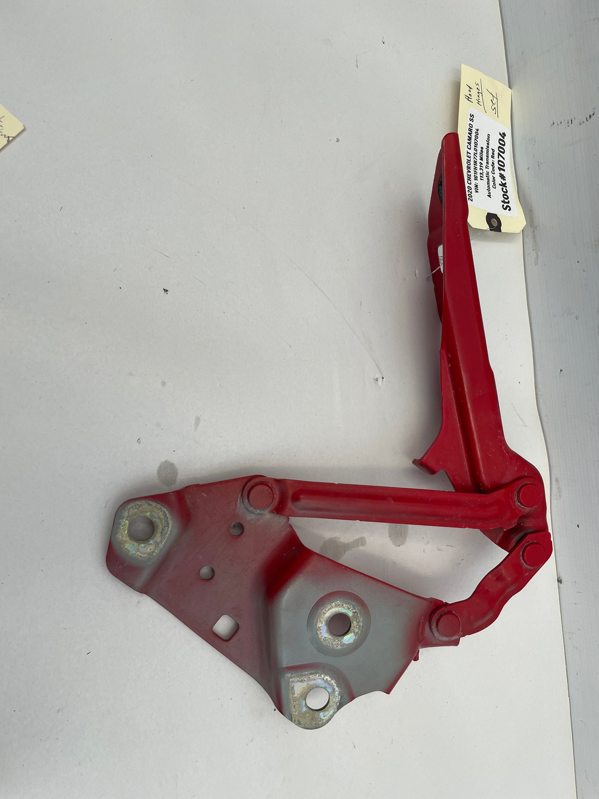 2020 Chevy Camaro SS RH & LH Hood Hinges OEM - Day's Parts Yard