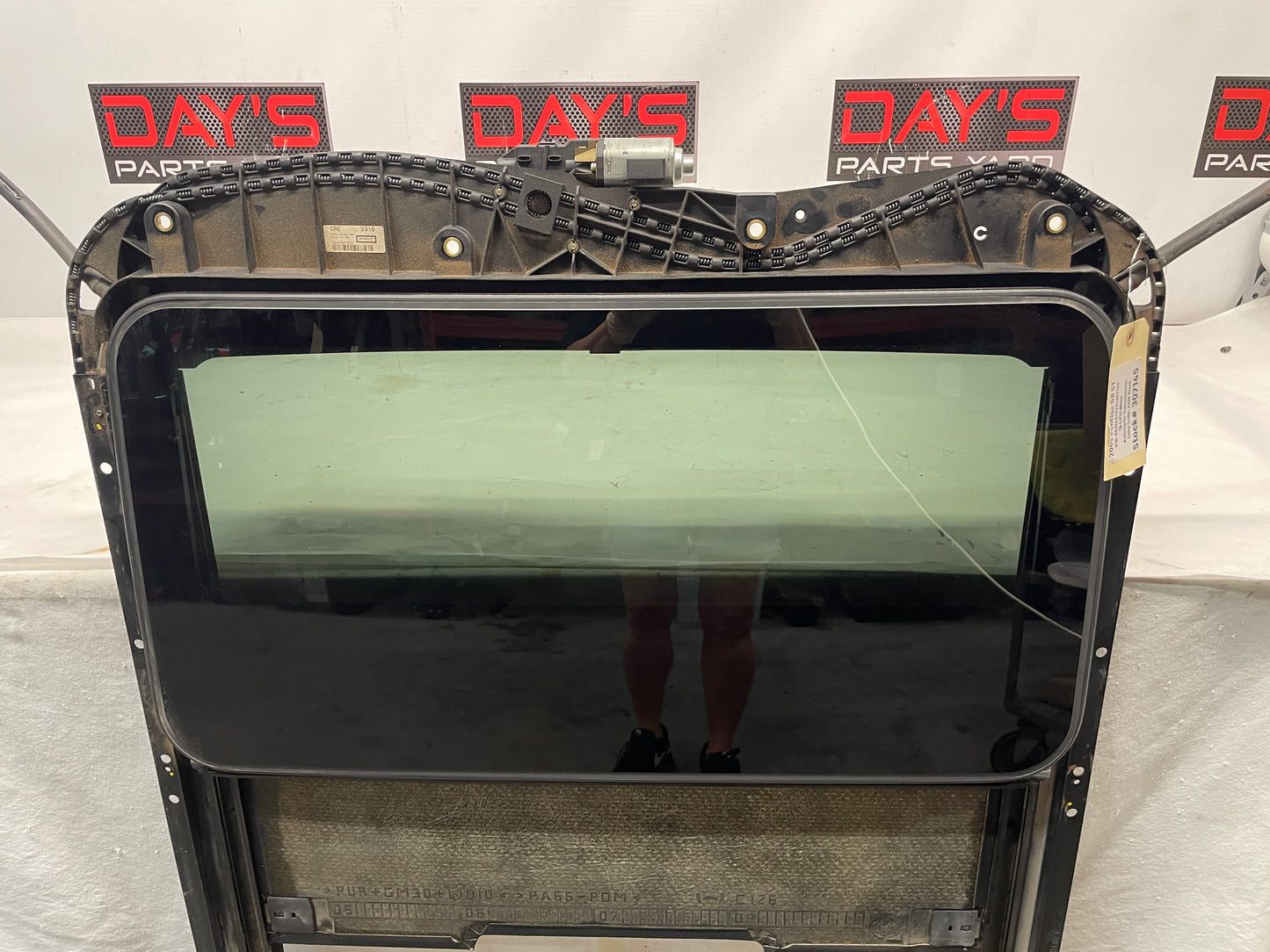2009 Pontiac G8 GT Sun Moon Roof Sunroof Glass Assembly OEM