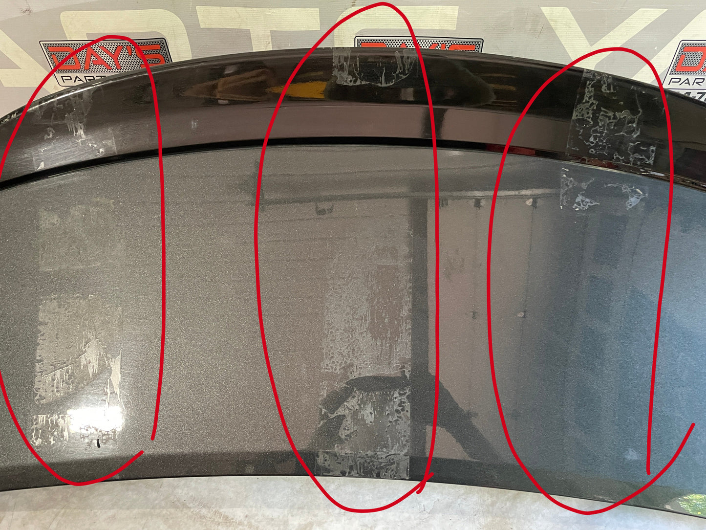2017 Chevy SS Sedan Trunk Deck Lid Spoiler Wing OEM