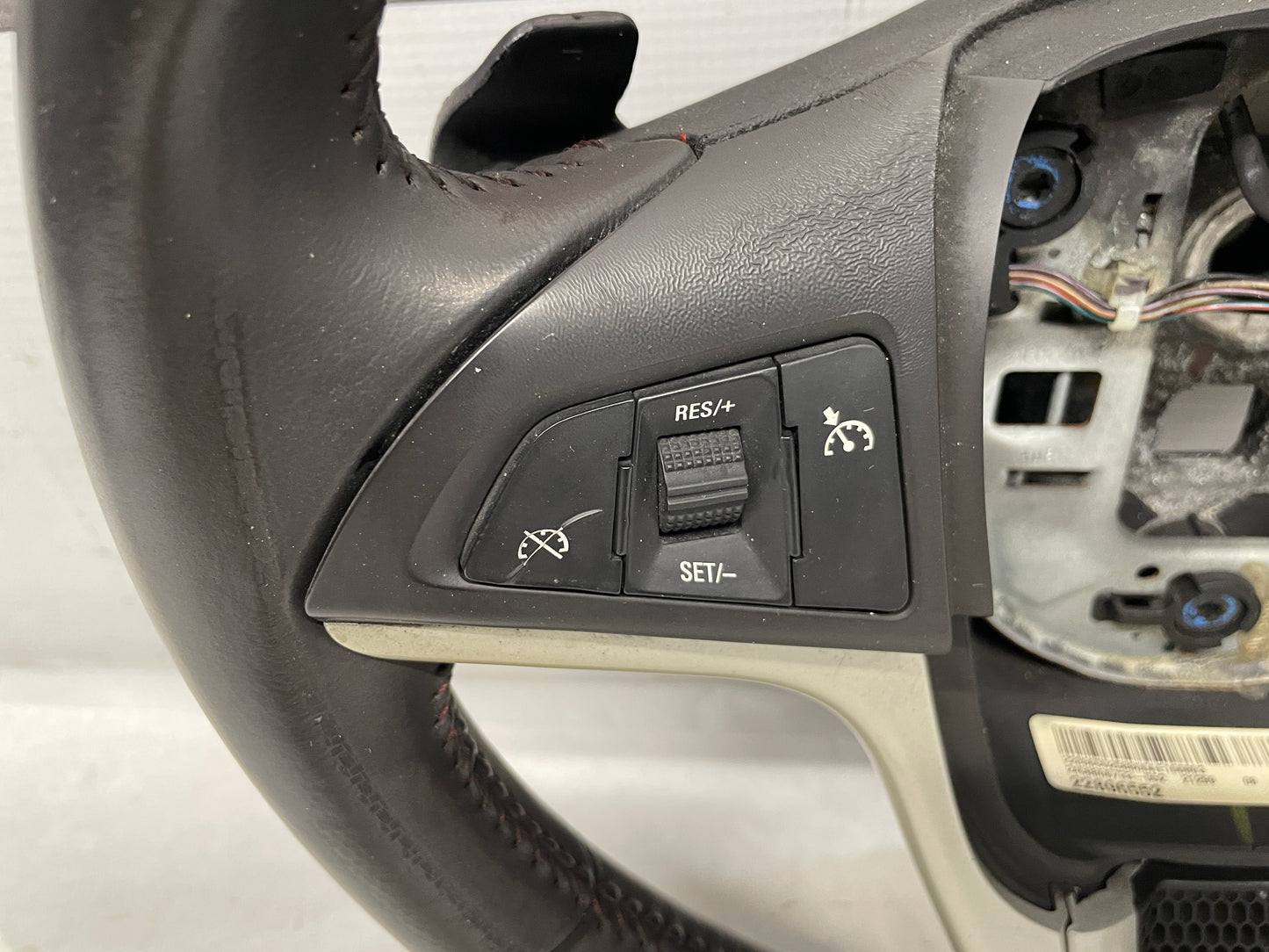 2013 Chevy Camaro ZL1 Steering Wheel w/ Buttons Black Leather OEM
