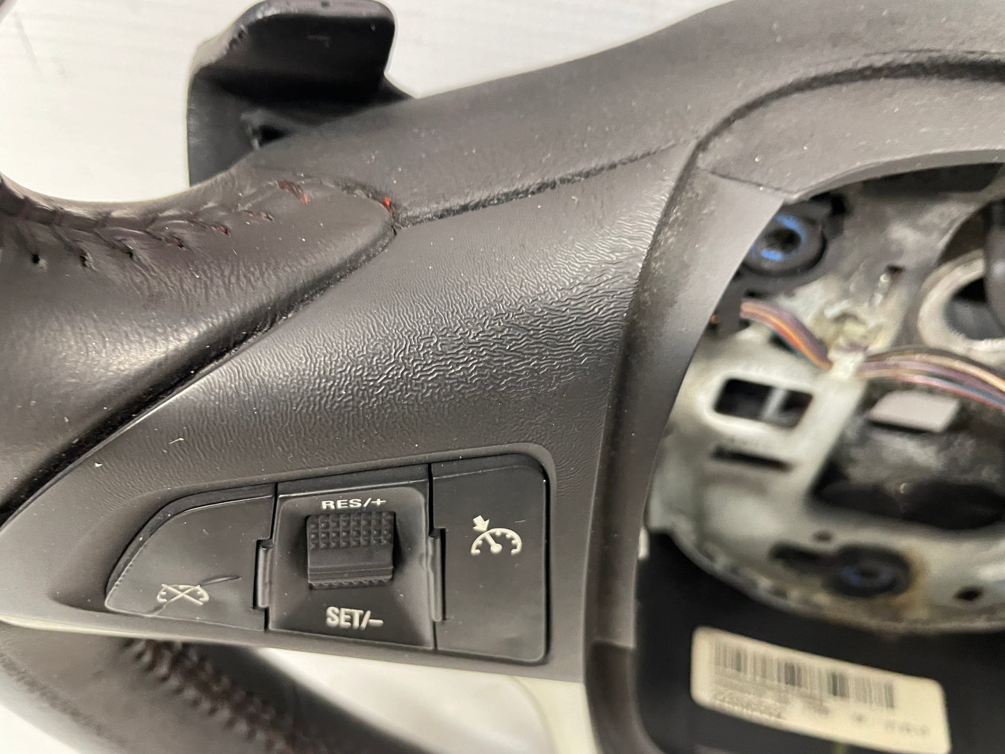 2013 Chevy Camaro ZL1 Steering Wheel w/ Buttons Black Leather OEM