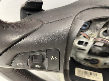 2013 Chevy Camaro ZL1 Steering Wheel w/ Buttons Black Leather OEM