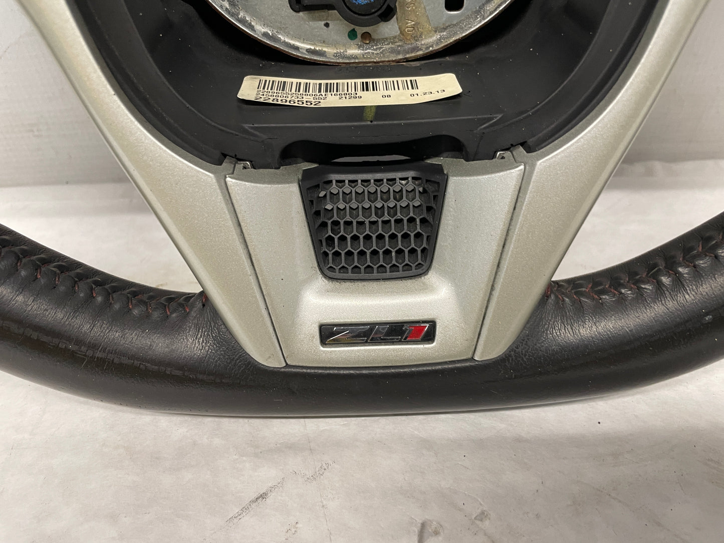 2013 Chevy Camaro ZL1 Steering Wheel w/ Buttons Black Leather OEM