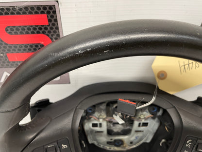 2013 Chevy Camaro ZL1 Steering Wheel w/ Buttons Black Leather OEM
