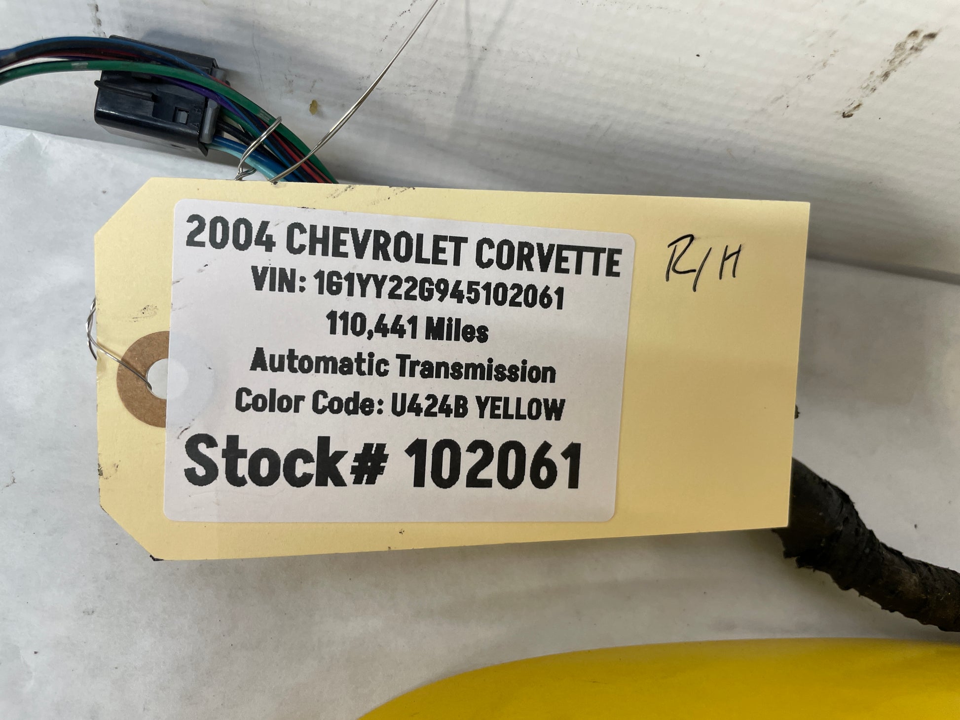 2004 Chevy C5 Corvette RH Passenger Exterior Out Side Mirror w/ Memory OEM - Day's Parts Yard