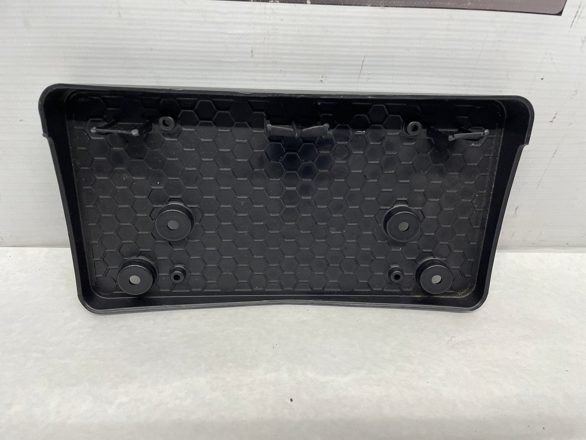 2014 Chevy SS Sedan Front Bumper License Plate Bracket Mount OEM - Day's Parts Yard