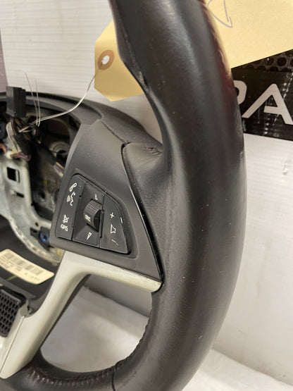 2013 Chevy Camaro ZL1 Steering Wheel w/ Buttons Black Leather OEM
