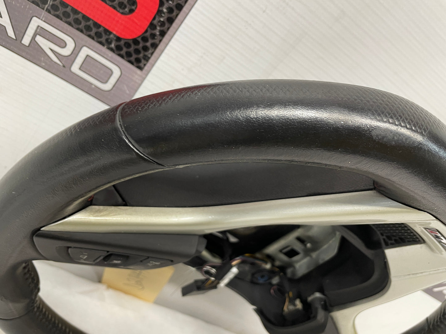 2013 Chevy Camaro ZL1 Steering Wheel w/ Buttons Black Leather OEM